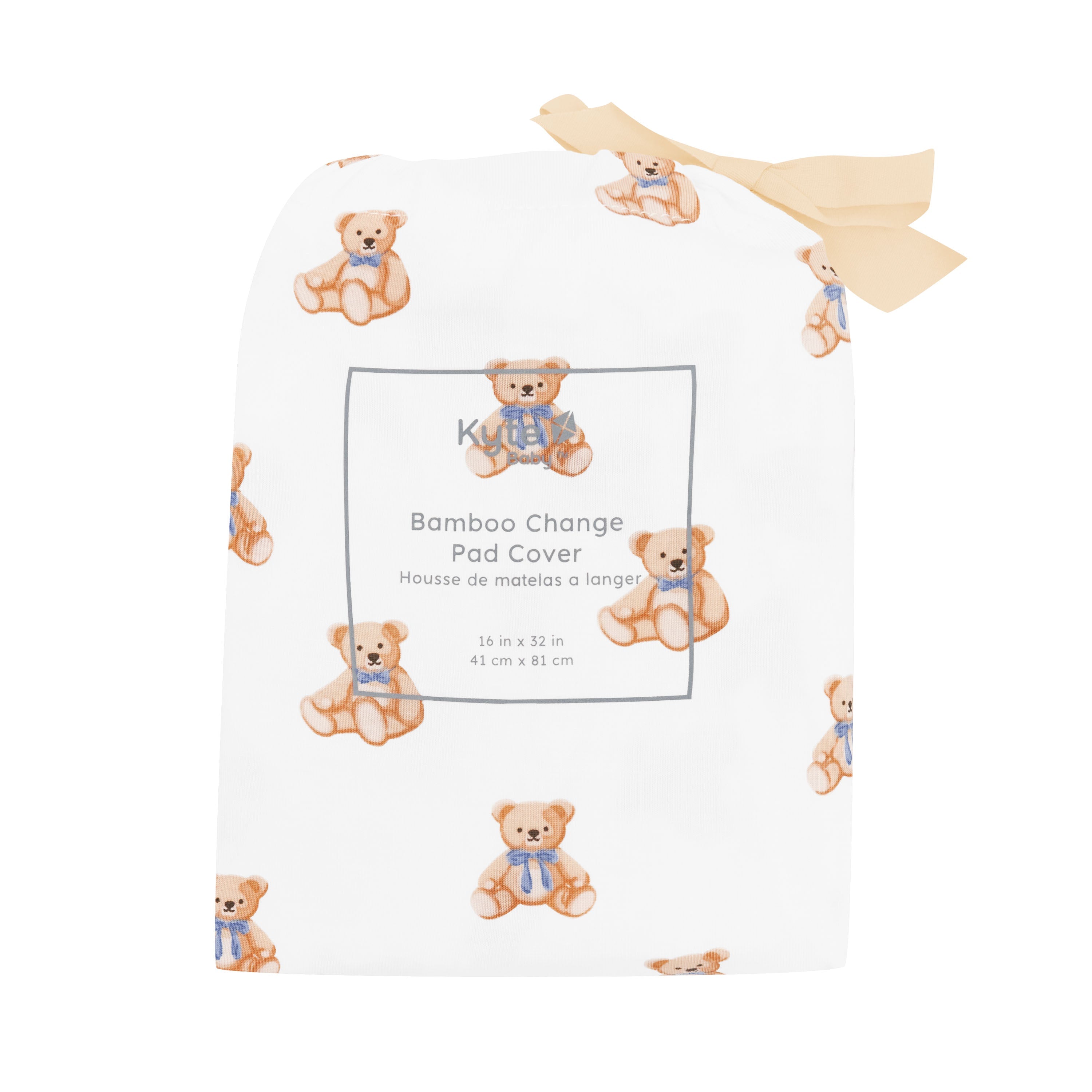 Change Pad Cover in Teddy Bear