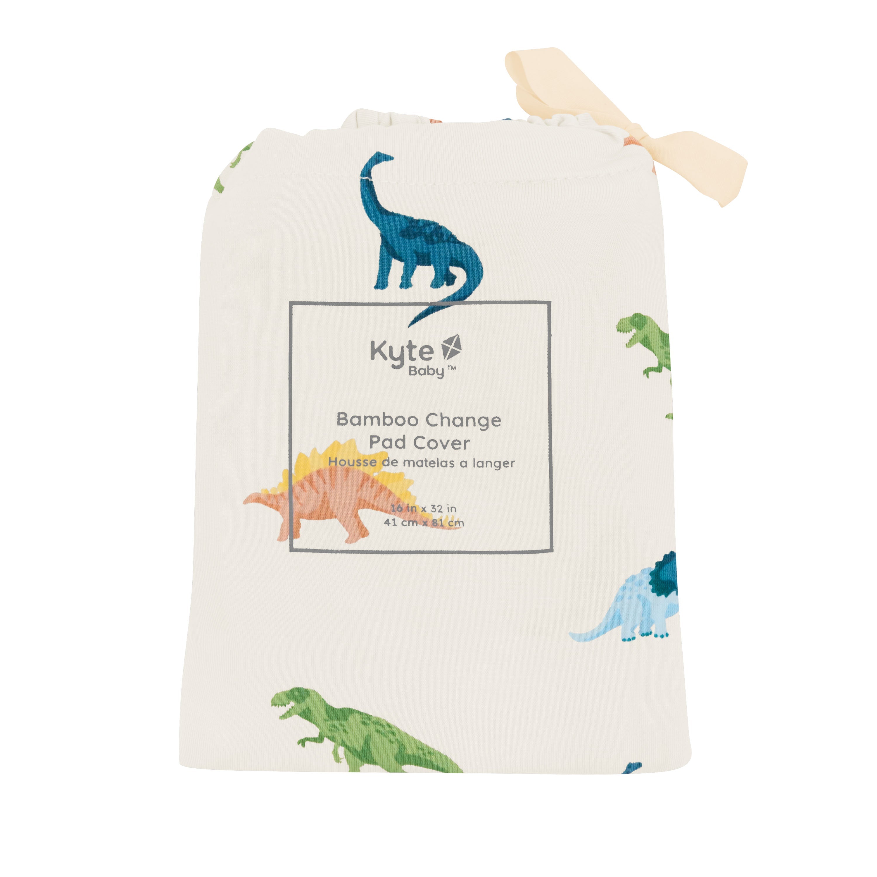 Change Pad Cover in Ecru Roar