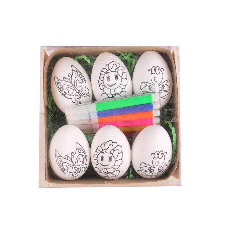 DIY hand-painted Easter eggs🥚